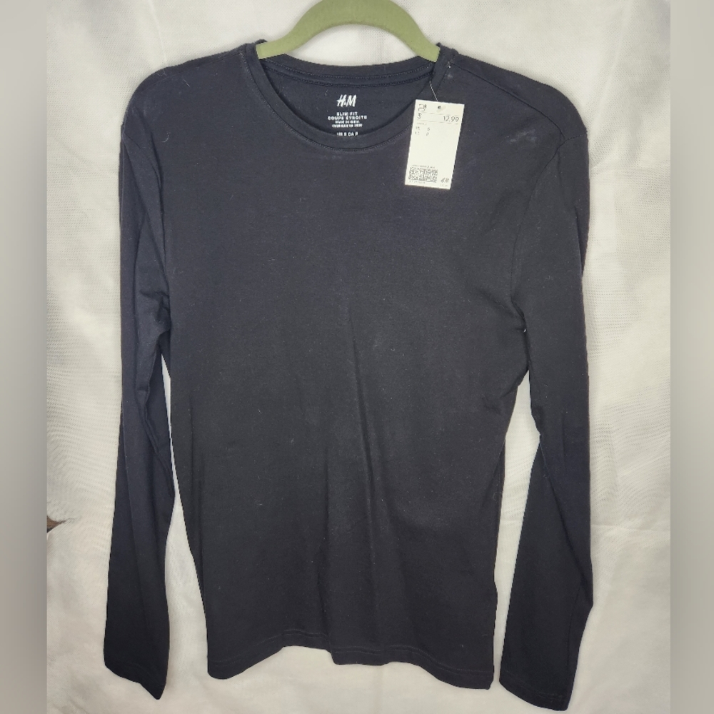 H&M Men's Longsleeve Black Tee
